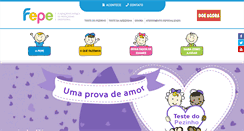 Desktop Screenshot of fepe.org.br